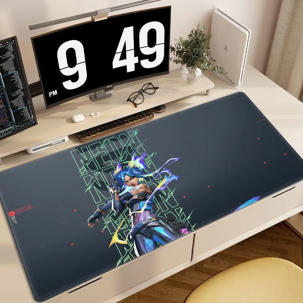 Valorant Neon Коврик для мыши Gaming XL Новый HD Коврик для мыши XXL Коврики для мыши Натуральный каучук Противоскользящий офисный компьютерный коврик для мыши Настольный коврик
Valorant Neon Коврик для мыши Gaming XL Новый HD Коврик для мыши XXL Коврики для мыши Натуральный каучук Противоскользящий офисный компьютерный коврик для мыши Настольный коврик