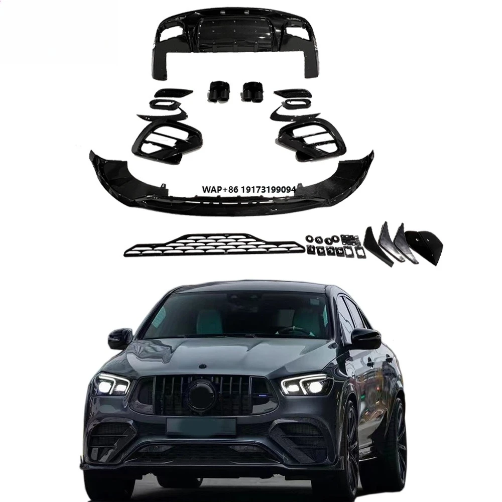 GLE Class C292 2020-2024y Upgrade to B Style Body Kit Dry Carbon Fiber Body Parts Front Lip Rear Lip Car Bumper Accessories
GLE Class C292 2020-2024y Upgrade to B Style Body Kit Dry Carbon Fiber Body Parts Front Lip Rear Lip Car Bumper Accessories