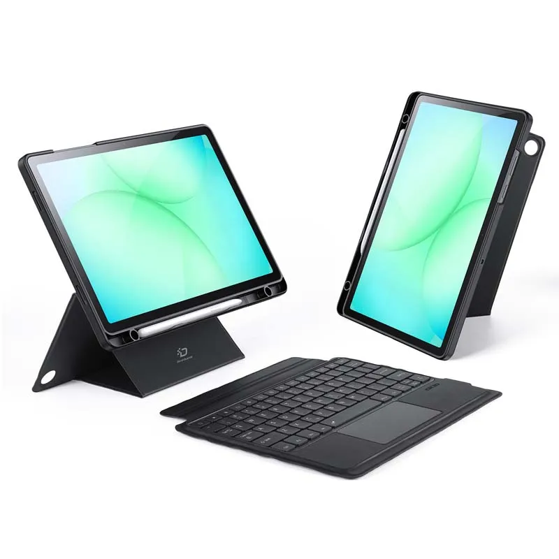 for Samsung Tab S11 A11+ Plus 11inch Case with Bluetooth Keyboard Pen Slot RGB Lighting Magnetic Detachable Foldable Stand Cover
for Samsung Tab S11 A11+ Plus 11inch Case with Bluetooth Keyboard Pen Slot RGB Lighting Magnetic Detachable Foldable Stand Cover