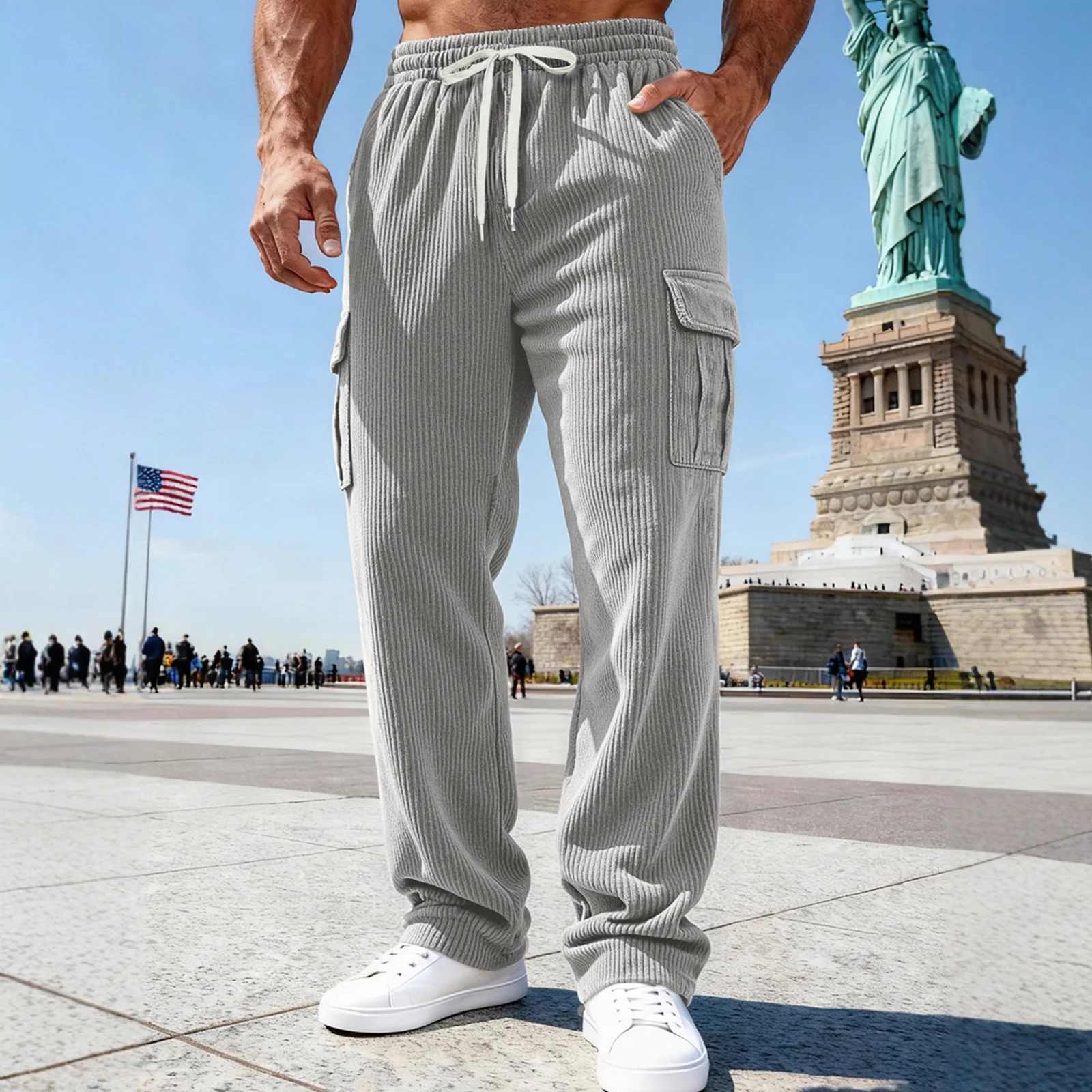 2025 Men New Loose Multi Pocket Corduroys Straight Leg Workwear Casual Fashion Versatile Multiple Colors Optional
2025 Men New Loose Multi Pocket Corduroys Straight Leg Workwear Casual Fashion Versatile Multiple Colors Optional