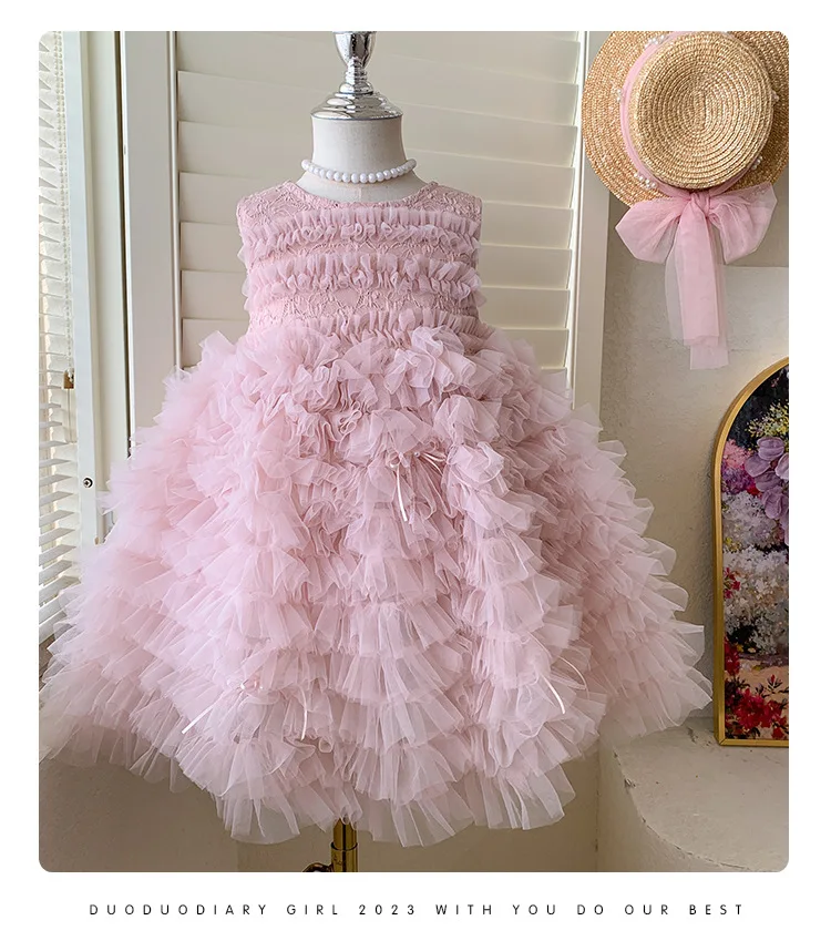 2026 New Baby Summer Girls Pink Cream Mesh Dress, Princess Kids Sweet Fashion Party Dress 2-8 T
2026 New Baby Summer Girls Pink Cream Mesh Dress, Princess Kids Sweet Fashion Party Dress 2-8 T