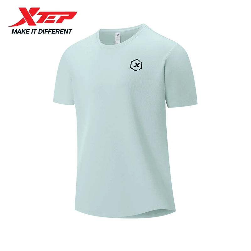 Xtep Short Sleeve Round-Neck T-Shirt For Men 2025 Spring Quick-Drying Sports Training Breathable Outdoor Cool Tops 875229010174
Xtep Short Sleeve Round-Neck T-Shirt For Men 2025 Spring Quick-Drying Sports Training Breathable Outdoor Cool Tops 875229010174
