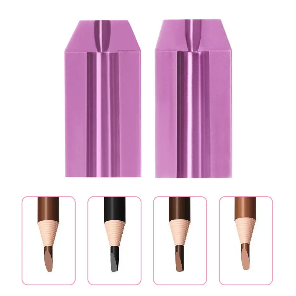 2Pcs Pencil Sharpener Professional Eyebrow Lip Eyeliner Pencil Sharpener Double Holes Tool Makeup Accessories Travel
2Pcs Pencil Sharpener Professional Eyebrow Lip Eyeliner Pencil Sharpener Double Holes Tool Makeup Accessories Travel