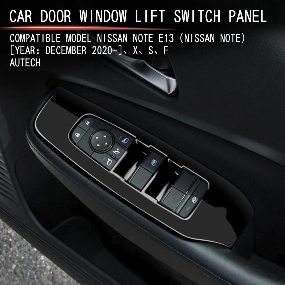 Classy-Car Window Glass Lifter Panel Switch Window Control Lifter Panel Cover For Nissan NOTE E13 2020-2021
Classy-Car Window Glass Lifter Panel Switch Window Control Lifter Panel Cover For Nissan NOTE E13 2020-2021