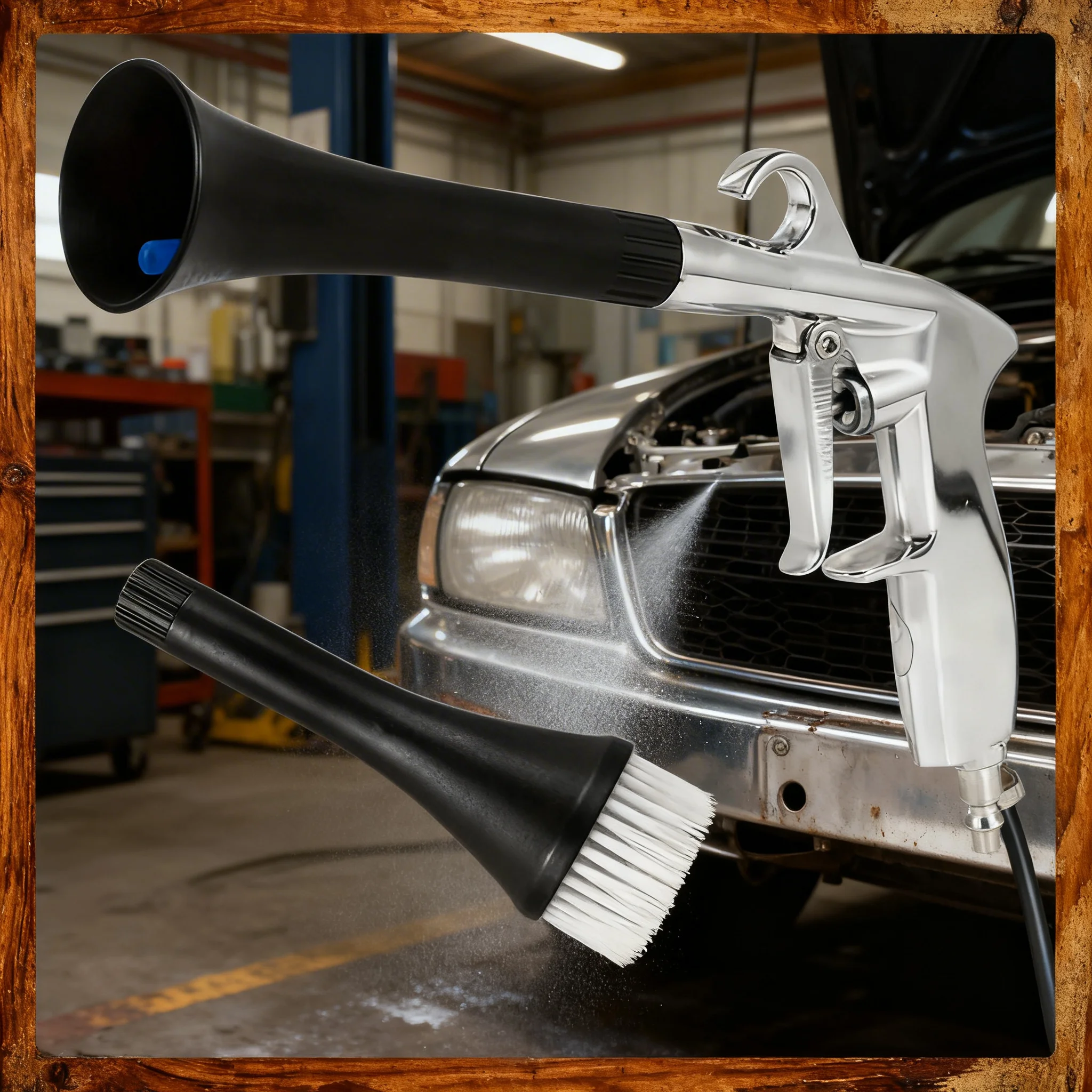 1/2set Dry Cleaning High Pressure Gun Car Wash Gun 0.4Mpa-10Mpa Tornador Air Blow Interior Detailing Cleaning Tools Dust Blowing
1/2set Dry Cleaning High Pressure Gun Car Wash Gun 0.4Mpa-10Mpa Tornador Air Blow Interior Detailing Cleaning Tools Dust Blowing