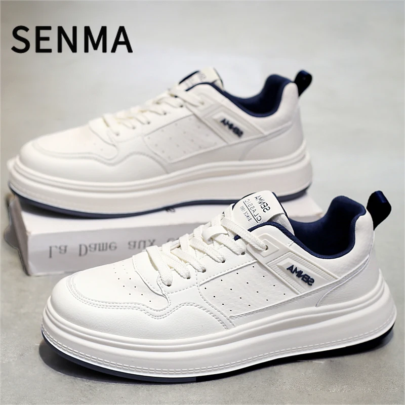 SENMA Luxury Men's Shoes Thick Soled Leather Small White Shoes Men Trendy Shoes Board Shoes Men's Sneakers Women's Casual Shoes
SENMA Luxury Men's Shoes Thick Soled Leather Small White Shoes Men Trendy Shoes Board Shoes Men's Sneakers Women's Casual Shoes
