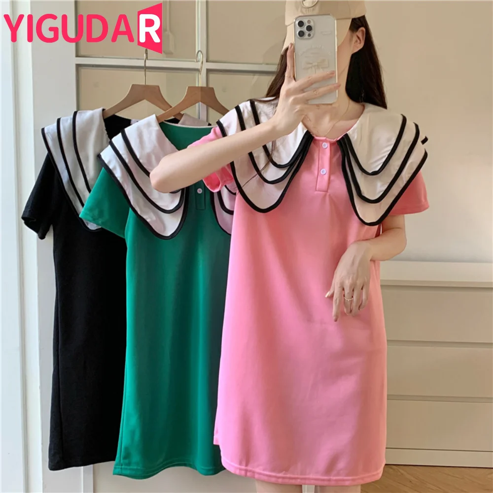Summer Maternity Photography Dresse Ruffled Collar Ruffled Patchwork Pregnant Woman Dress Holiday Clothes pregnancy tshirt
Summer Maternity Photography Dresse Ruffled Collar Ruffled Patchwork Pregnant Woman Dress Holiday Clothes pregnancy tshirt