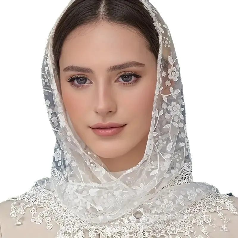 New Elegant Lace Scarf Hollow Out Embroidery Foulard Bandana Solid Color Triangular Scarf Thin Vintage HandkerChiefs Hair Woman
New Elegant Lace Scarf Hollow Out Embroidery Foulard Bandana Solid Color Triangular Scarf Thin Vintage HandkerChiefs Hair Woman
