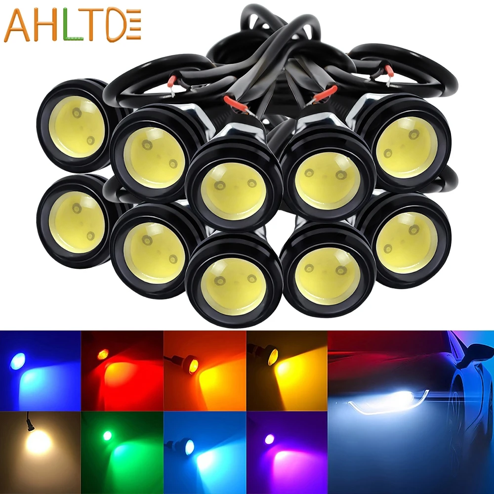 10PCS 23mm Eagle Eye Car Reverse Parking LED Turn Signal Brake Trunk Lamp Ultra Bright 12V Daytime Running Light Drl Waterproof
10PCS 23mm Eagle Eye Car Reverse Parking LED Turn Signal Brake Trunk Lamp Ultra Bright 12V Daytime Running Light Drl Waterproof