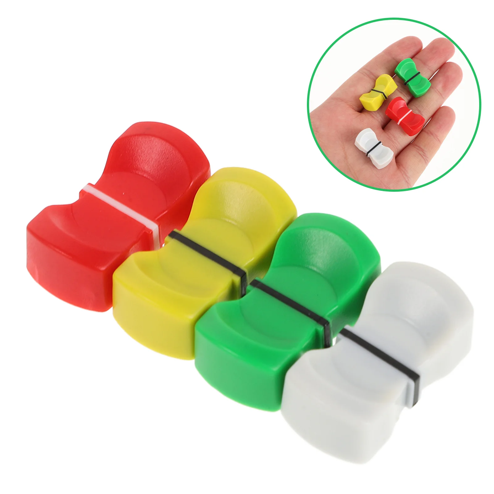 50Pcs Fader Knobs Slider Console Mixer Fader Caps Sliders for Replacement Console Mixer Slider Fader Knobs Replacement Parts
50Pcs Fader Knobs Slider Console Mixer Fader Caps Sliders for Replacement Console Mixer Slider Fader Knobs Replacement Parts