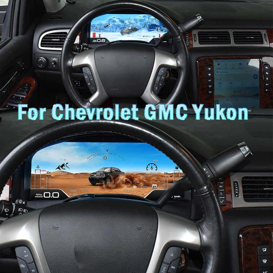 12,3-дюймовый дисплейный модуль приборной панели с CarPlay для GMC Yukon 2015-2020: ЖК-панель приборов, виртуальный кокпит, приборная панель
12,3-дюймовый дисплейный модуль приборной панели с CarPlay для GMC Yukon 2015-2020: ЖК-панель приборов, виртуальный кокпит, приборная панель