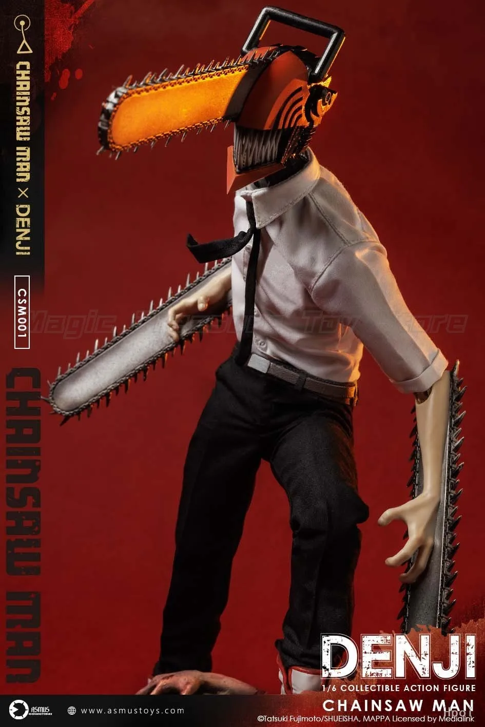 【Pre-sale】Asmus Toys CMS001 CHAINSAW MAN Denji 1/6 Action Figure
【Pre-sale】Asmus Toys CMS001 CHAINSAW MAN Denji 1/6 Action Figure