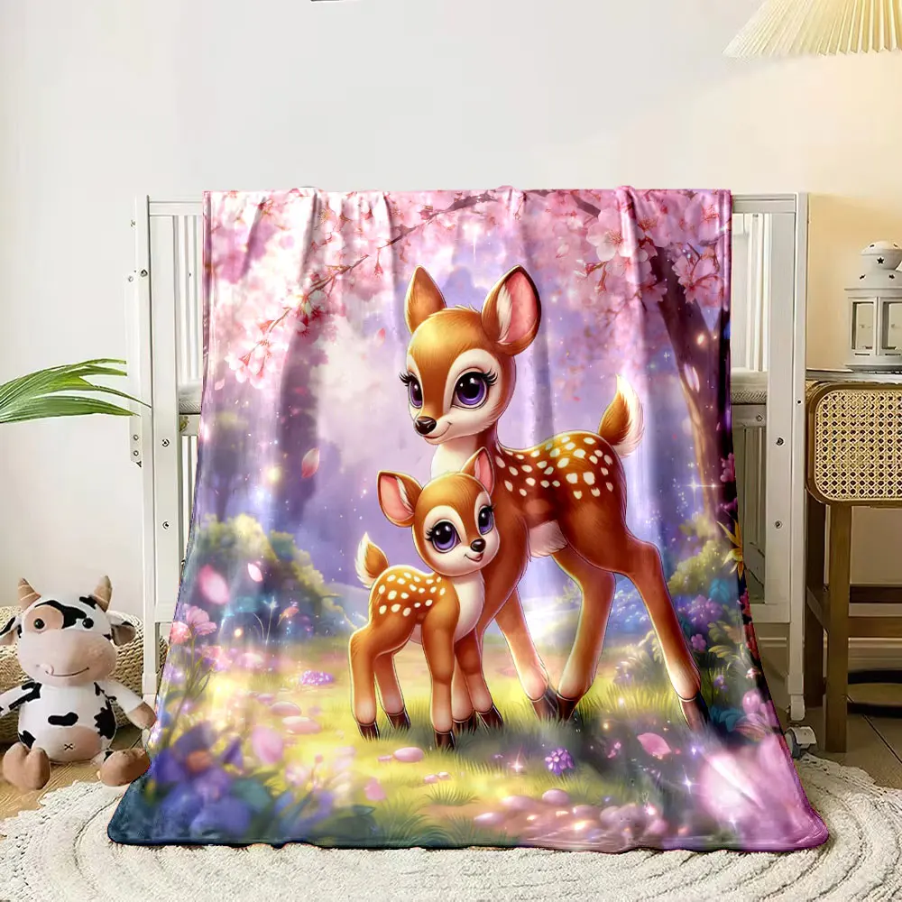 Multi-Size Two Adorable Little Deer Printed Blanket, All-Season Multi-Use for Nap, Camping, Travel, Car, Sofa Luxury Gifts
Multi-Size Two Adorable Little Deer Printed Blanket, All-Season Multi-Use for Nap, Camping, Travel, Car, Sofa Luxury Gifts