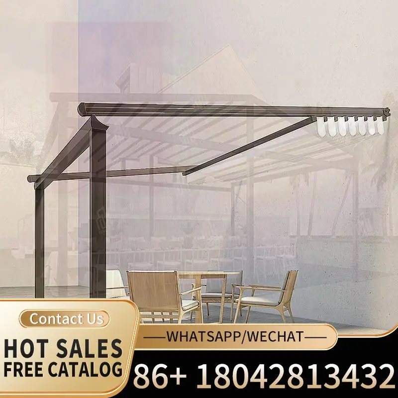 Electric Retractable Aluminium Carport Waterproof Manual Shade Outdoor Garden Gazebo for Backyard Patio Poolside Retractable Can
Electric Retractable Aluminium Carport Waterproof Manual Shade Outdoor Garden Gazebo for Backyard Patio Poolside Retractable Can