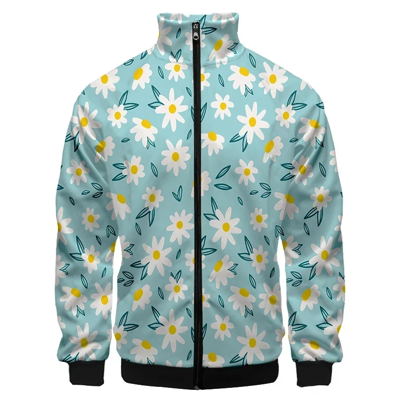 Men's Zip-up Jacket 3D Printed Rose Flower Pattern Jacket Men's Oversized Floral Pattern Stand Collar Jacket Outerwear
Men's Zip-up Jacket 3D Printed Rose Flower Pattern Jacket Men's Oversized Floral Pattern Stand Collar Jacket Outerwear