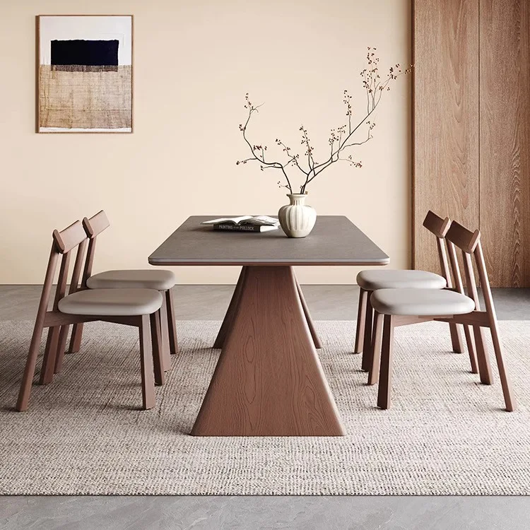 Brown Space Dining Table Designer Minimalist Nordic Wood Dining Table Salon Clearance Modern Mesas De Comedor Furniture Home
Brown Space Dining Table Designer Minimalist Nordic Wood Dining Table Salon Clearance Modern Mesas De Comedor Furniture Home