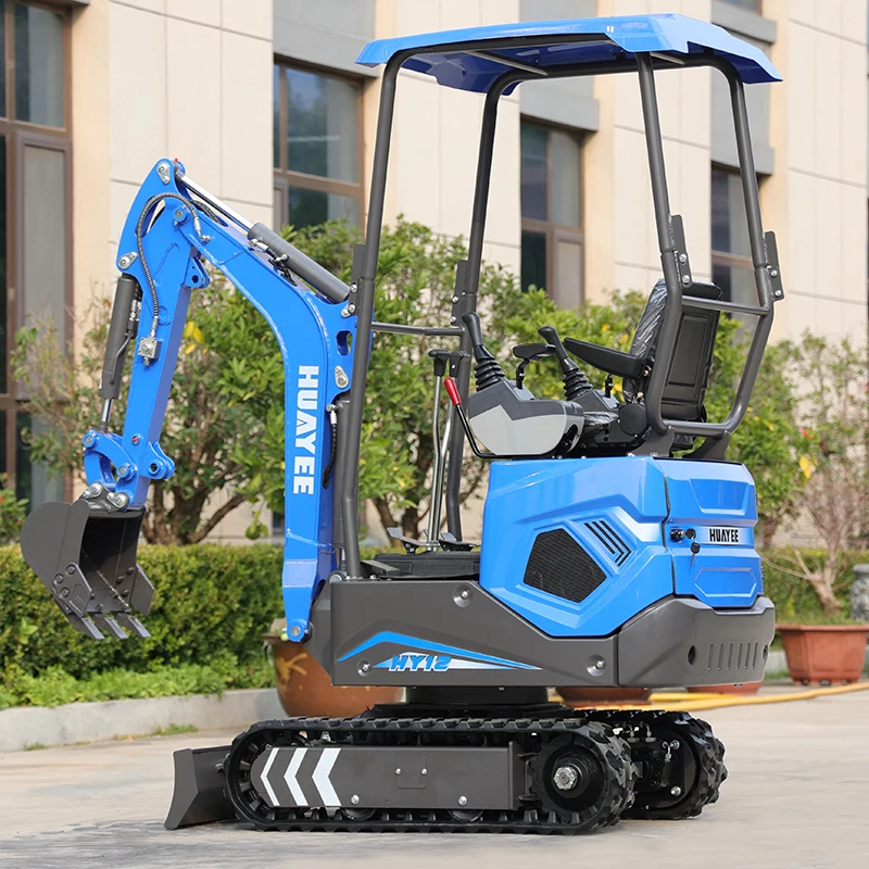 Factory Supply Mini Excavator 1.2 Ton Multifunctional Small Bagger Customize Hydraulic Crawler Mini Excavator With Attachments
Factory Supply Mini Excavator 1.2 Ton Multifunctional Small Bagger Customize Hydraulic Crawler Mini Excavator With Attachments