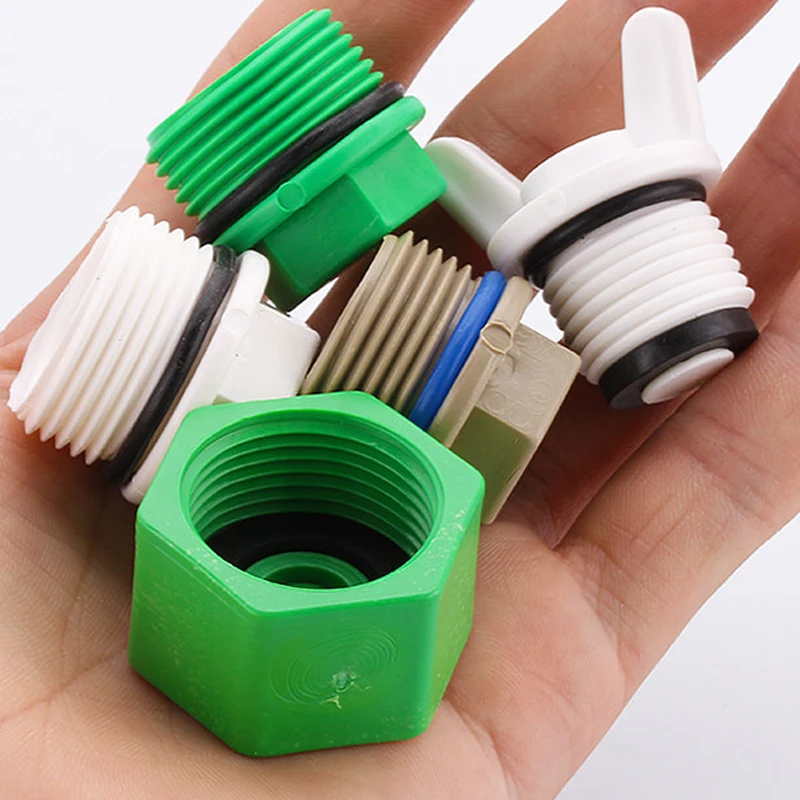 10/100pcs Male/Female Thread PPR Pipe Plug Screw Plug Pipe Fitting Tube End Caps Accessories Water Pipe Connectors 1/2 3/4" BSP
10/100pcs Male/Female Thread PPR Pipe Plug Screw Plug Pipe Fitting Tube End Caps Accessories Water Pipe Connectors 1/2 3/4" BSP