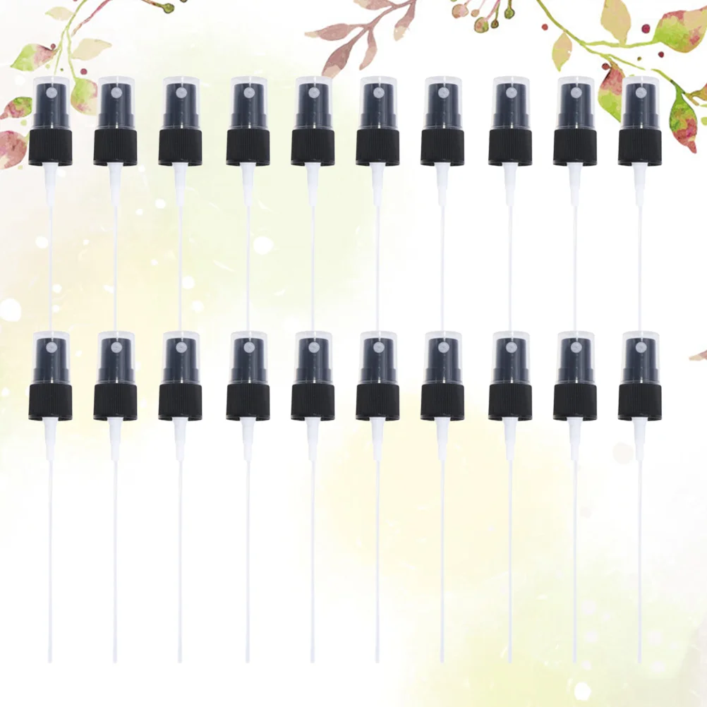 20 Pcs Toiletry Bottles Spray Head Perfume Sprayer Sparyer Accessories Pump Black Travel
20 Pcs Toiletry Bottles Spray Head Perfume Sprayer Sparyer Accessories Pump Black Travel
