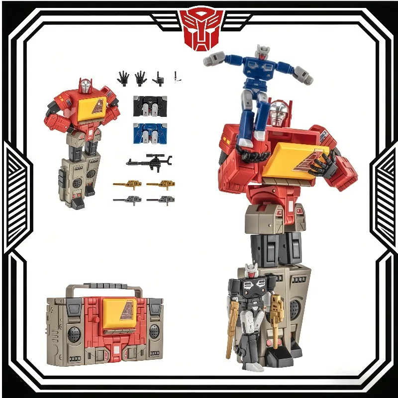In Stock NEWAGE NA H62EX Action Figure Small Scale Toy Color Blaster Louie Cassette Player Transformable Toy Garage Kit
In Stock NEWAGE NA H62EX Action Figure Small Scale Toy Color Blaster Louie Cassette Player Transformable Toy Garage Kit