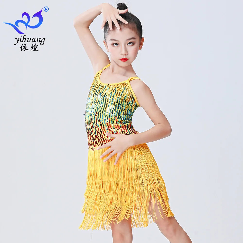 1pcs/lot fashion sequin sleeveless latin dance dress girl sequin tassel strap cha cha dancing dress
1pcs/lot fashion sequin sleeveless latin dance dress girl sequin tassel strap cha cha dancing dress