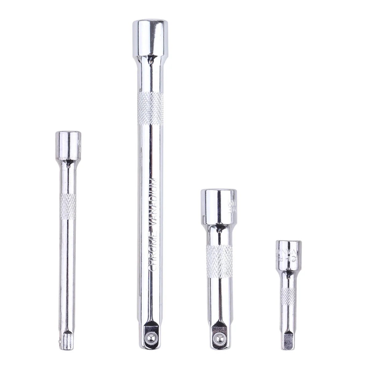 4Pcs Extension Bar Set Multipurpose Vanadium Steel Ratchet Socket Extender for Hard to Reach Fasteners Durable Rustproof Hand
4Pcs Extension Bar Set Multipurpose Vanadium Steel Ratchet Socket Extender for Hard to Reach Fasteners Durable Rustproof Hand