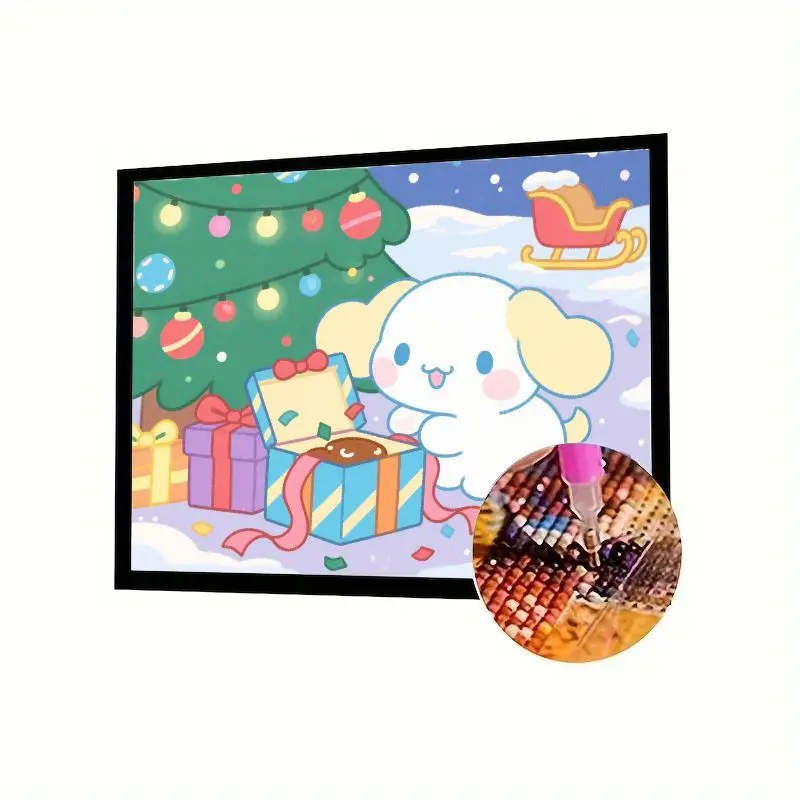 1 шт., набор для рождественской алмазной живописи «Очаровательный щенок» — полная дрель, 5D DIY, художественное ремесло со стразами и праздничной рождественской елкой, подарками и
1 шт., набор для рождественской алмазной живописи «Очаровательный щенок» — полная дрель, 5D DIY, художественное ремесло со стразами и праздничной рождественской елкой, подарками и