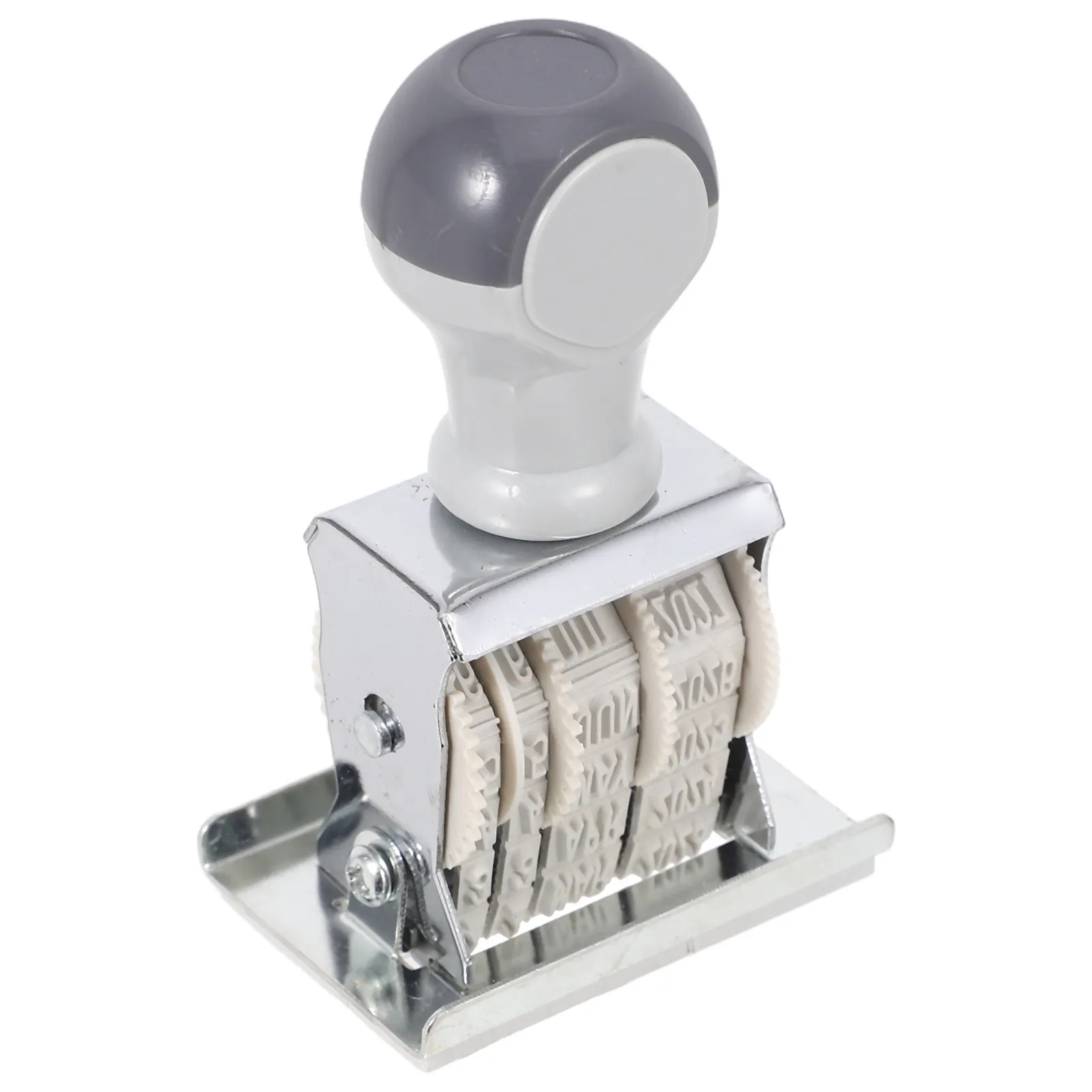 Daily Use Date Rolling Stamp Adjustable Year Month Day 2022-2033 Easy Rotate Knob Clear Print Small Handle Stamper for Scrapbook
Daily Use Date Rolling Stamp Adjustable Year Month Day 2022-2033 Easy Rotate Knob Clear Print Small Handle Stamper for Scrapbook