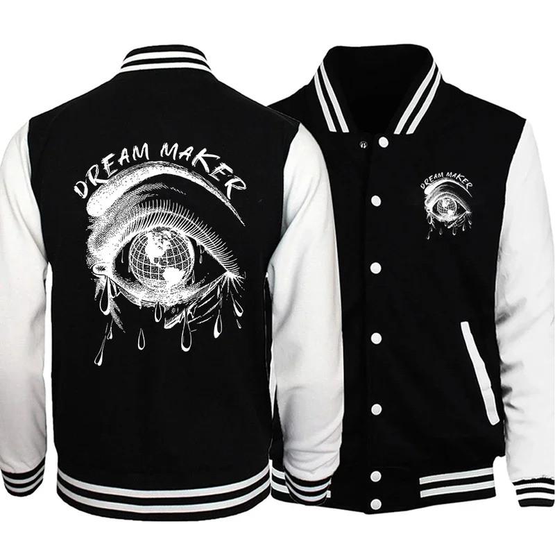 Dream Maker Tearful Earth Printing Male Jackets Fashion Loose Baseball Uniform Casual Streetwear Fleece Oversized Clothes Man
Dream Maker Tearful Earth Printing Male Jackets Fashion Loose Baseball Uniform Casual Streetwear Fleece Oversized Clothes Man
