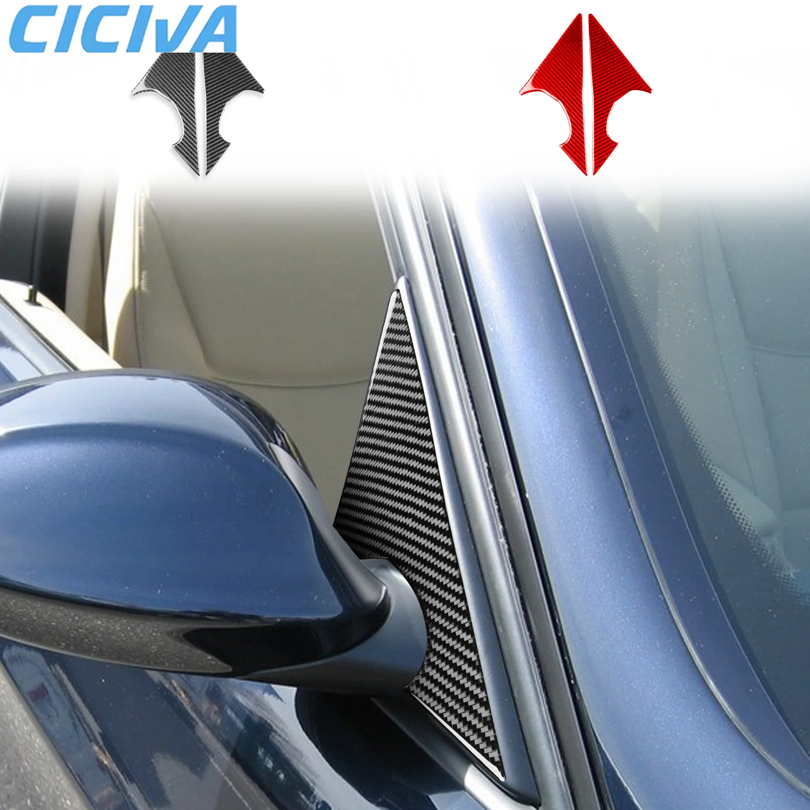 For BMW 3 Series E90 2005-2012 Carbon Fiber Exterior A-pillar Side Window Decorative Cover Sticker Interior Car Accessories
For BMW 3 Series E90 2005-2012 Carbon Fiber Exterior A-pillar Side Window Decorative Cover Sticker Interior Car Accessories