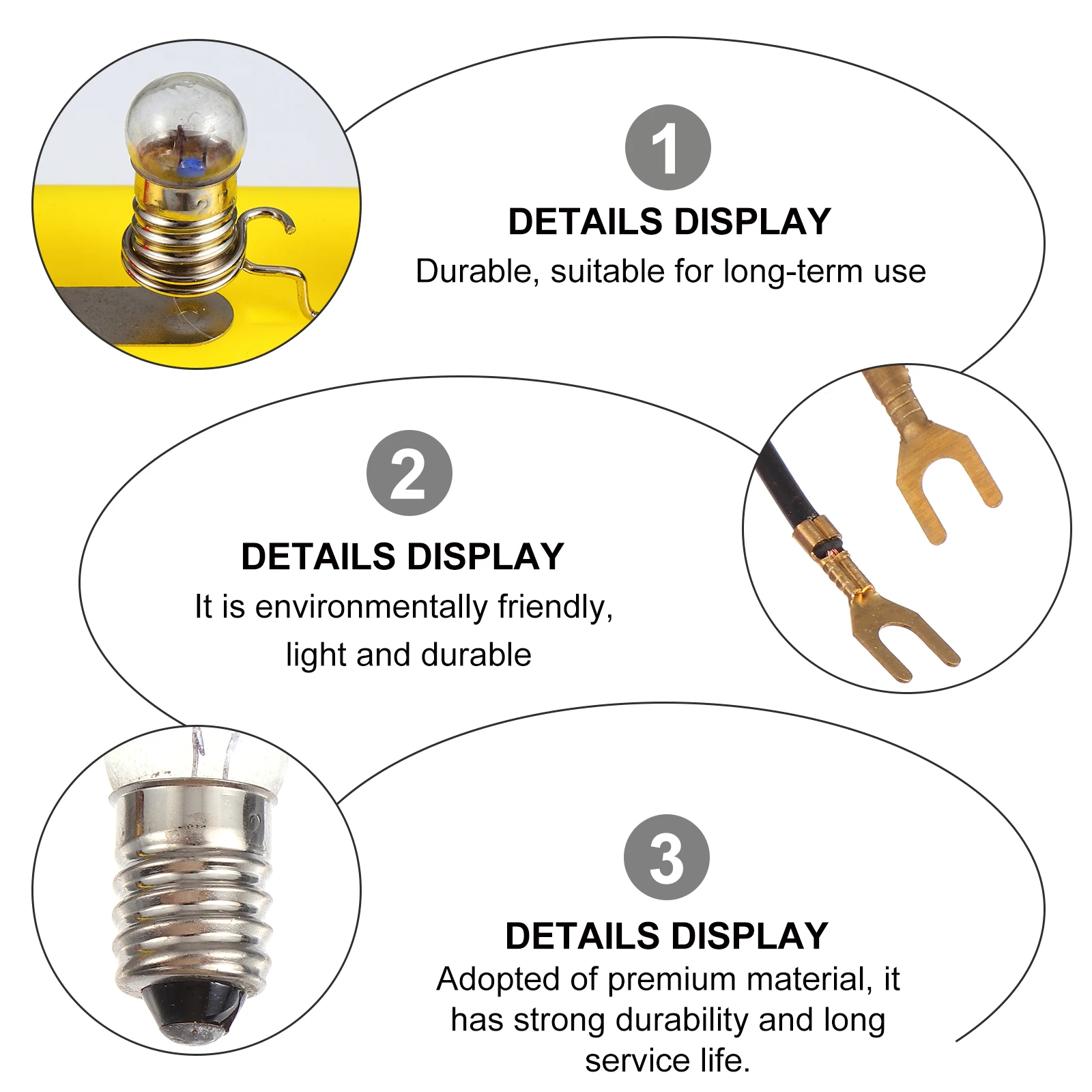 5pcs 1 Set Circuit Experiment -Friendly Durable Storage Box Portable Physics Learning Tool For Students Beginners Basic
5pcs 1 Set Circuit Experiment -Friendly Durable Storage Box Portable Physics Learning Tool For Students Beginners Basic