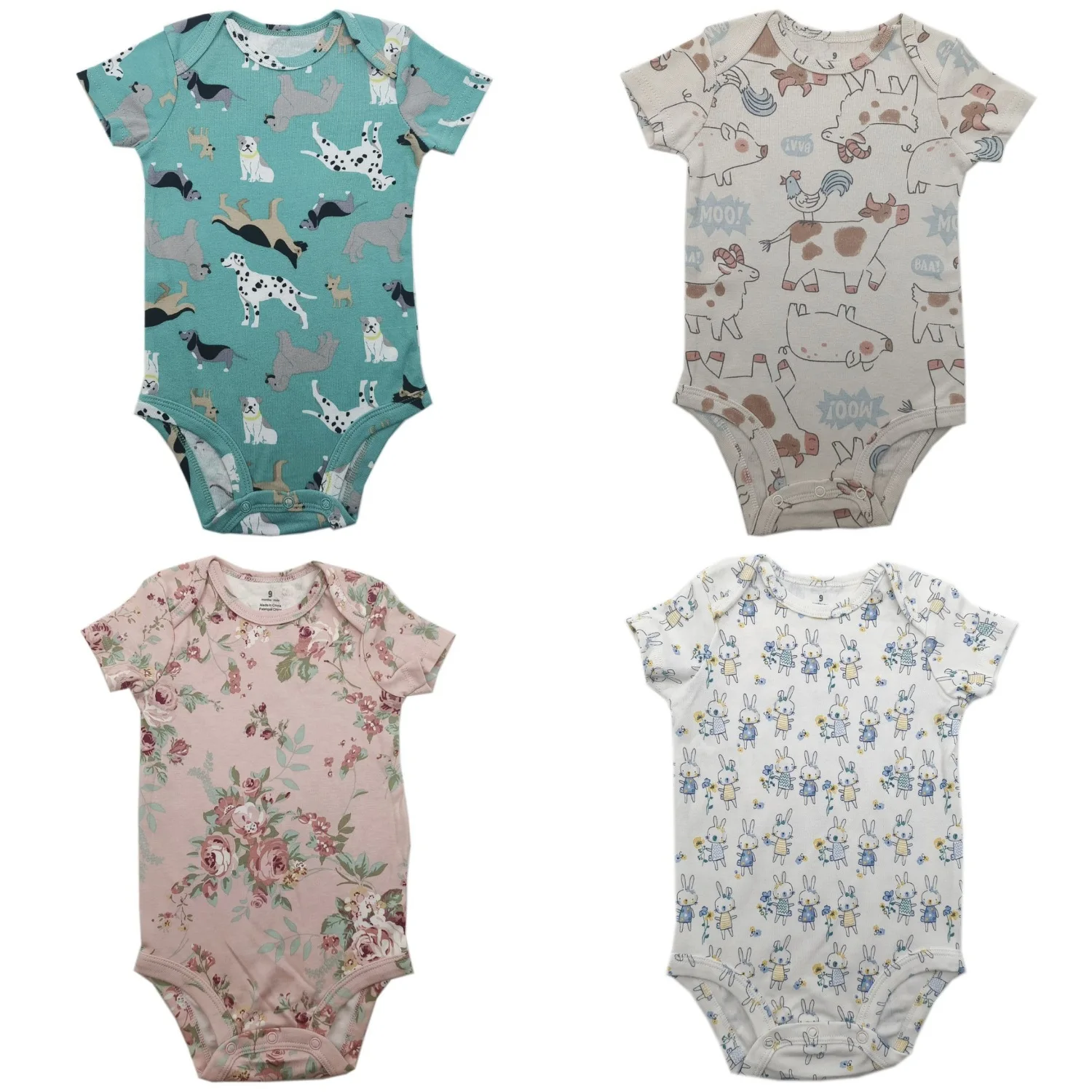 RomperDew Cotton Short-sleeved Triangular Pajamas Baby Bum Coat Short-sleeved Crawling Suit Organic Cotton Baby Clothes
RomperDew Cotton Short-sleeved Triangular Pajamas Baby Bum Coat Short-sleeved Crawling Suit Organic Cotton Baby Clothes
