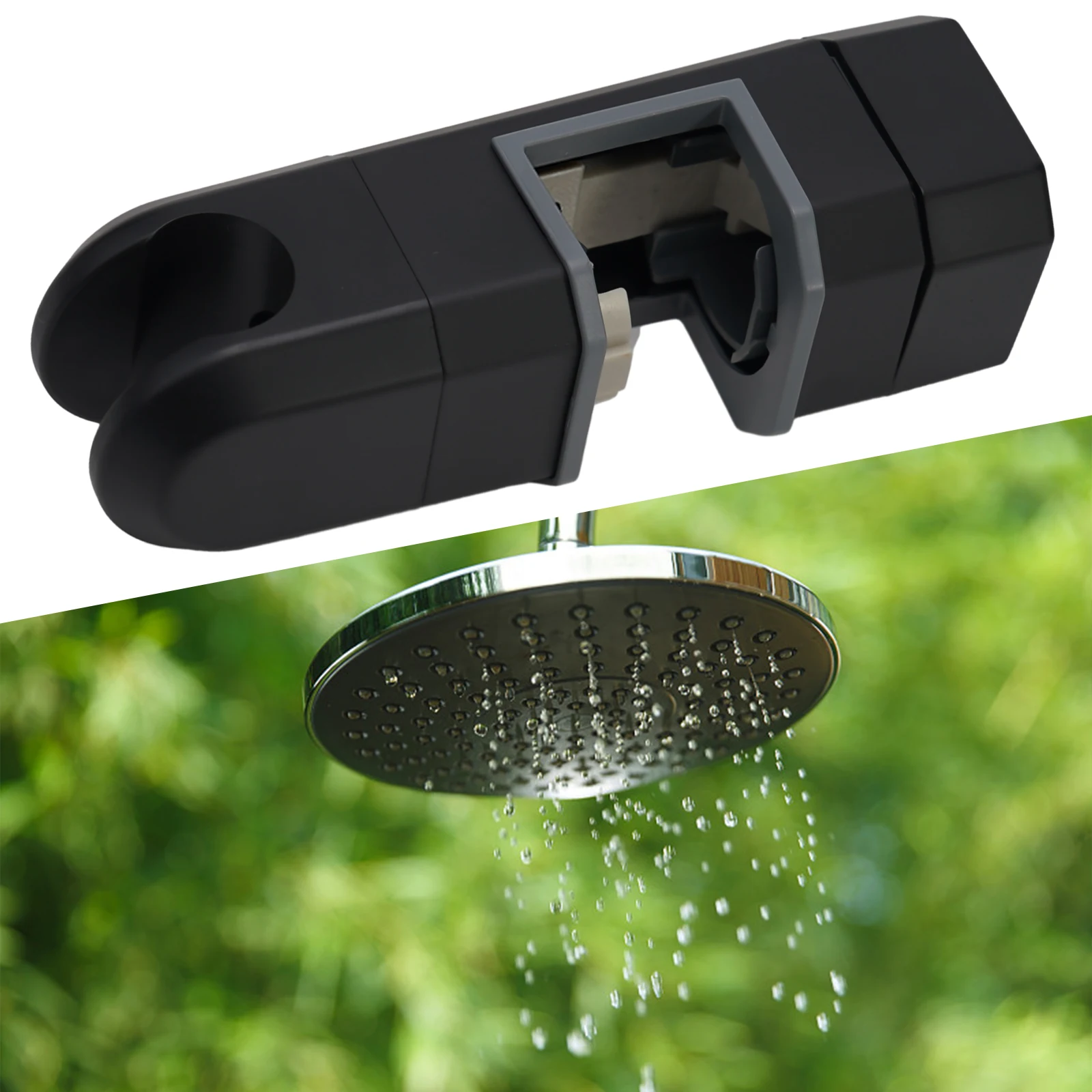 Adjustable Bracket Chrome Installed On The Shower Slide Bar ABS Silver Slider Bar Holder Suitable For Square Poles
Adjustable Bracket Chrome Installed On The Shower Slide Bar ABS Silver Slider Bar Holder Suitable For Square Poles