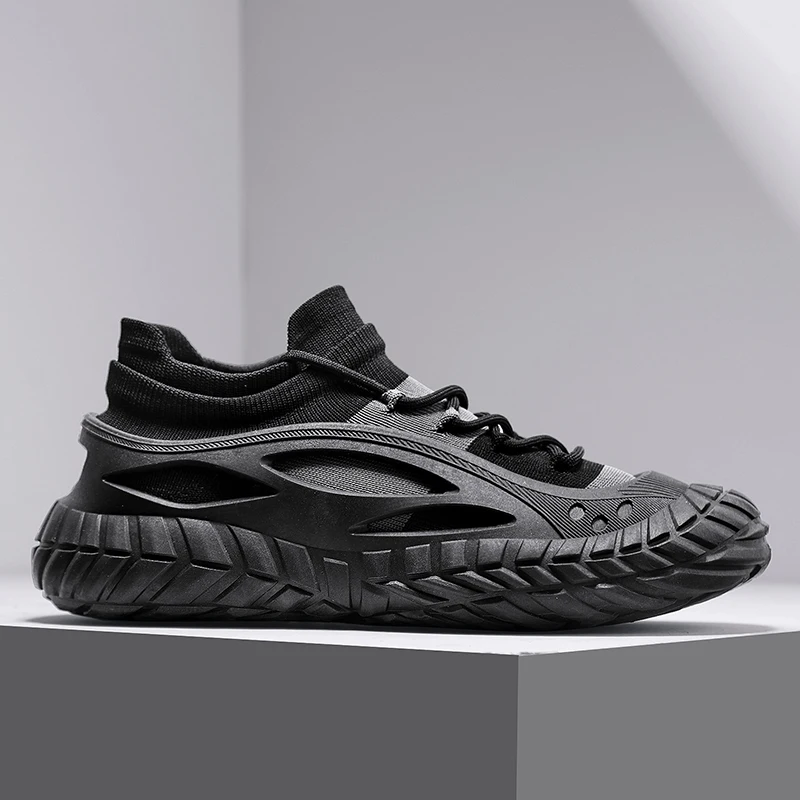 2025 New Spring Flying Knitted Breathable Mesh Men's Shoes Socks Men's Black Thick Sole Sports Foot Pedals Casual
2025 New Spring Flying Knitted Breathable Mesh Men's Shoes Socks Men's Black Thick Sole Sports Foot Pedals Casual