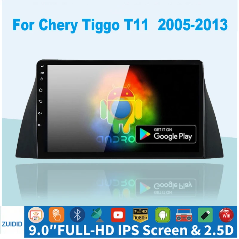 For Chery Tiggo T11 1 2005-2013 Car Radio Multimedia video player GPS wifi 2 din Android 10.0 2GB+32GB Android Auto Carplay
For Chery Tiggo T11 1 2005-2013 Car Radio Multimedia video player GPS wifi 2 din Android 10.0 2GB+32GB Android Auto Carplay