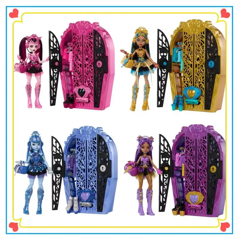 Аутентичная кукла Monster High, секретный шкаф, фигурка Кики, Коллекционная подвижная игрушка, куклы BJD и аксессуары для детей и взрослых
Аутентичная кукла Monster High, секретный шкаф, фигурка Кики, Коллекционная подвижная игрушка, куклы BJD и аксессуары для детей и взрослых