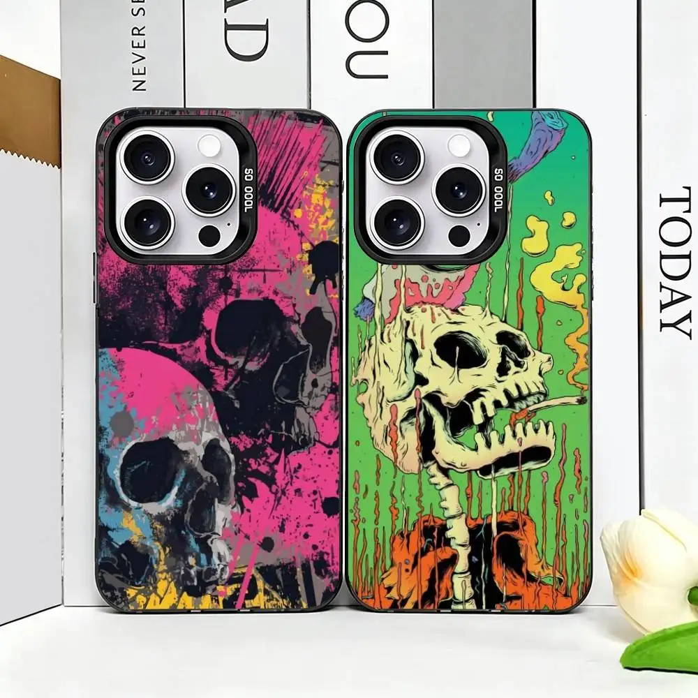 Graffiti Skeleton Cool Art Phone Case For iPhone 17,16,15,14,13,12,11 Plus,Pro Max,XS,Colorful Silver Phone case Funda Cover
Graffiti Skeleton Cool Art Phone Case For iPhone 17,16,15,14,13,12,11 Plus,Pro Max,XS,Colorful Silver Phone case Funda Cover