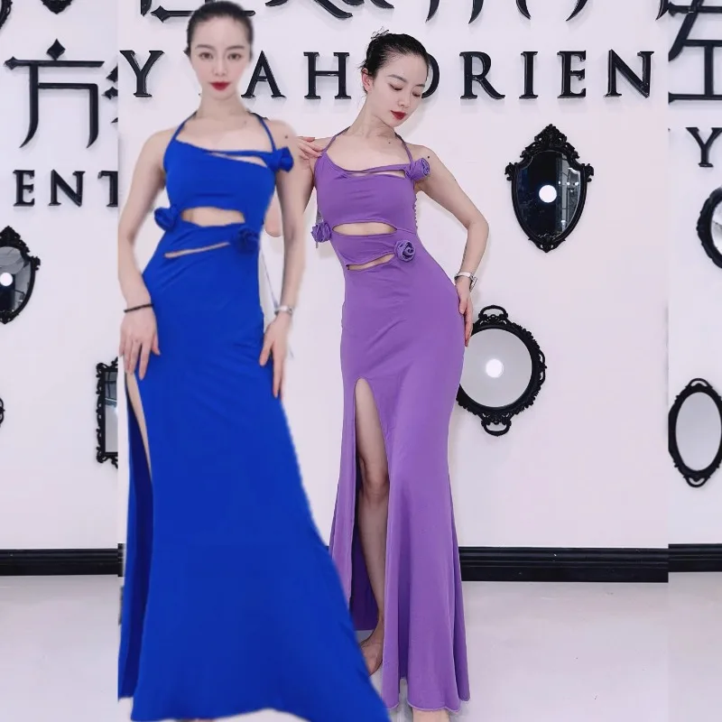 Платье для танца живота по индивидуальному заказу со встроенной грудью, хлопковая форма больших размеров, танцевальная форма для начинающих, групповая форма, костюмы
Платье для танца живота по индивидуальному заказу со встроенной грудью, хлопковая форма больших размеров, танцевальная форма для начинающих, групповая форма, костюмы