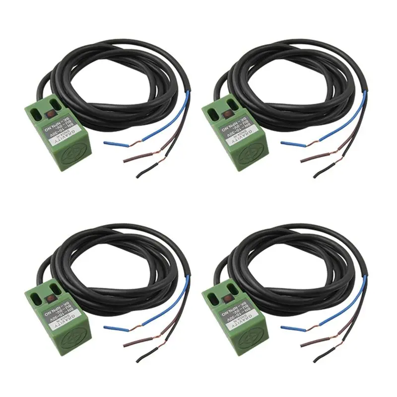 Winter Essential 4X SN04-N DC 10-30V NPN 3-Wire 4Mm Approach Sensor Inductive Proximity Switch
Winter Essential 4X SN04-N DC 10-30V NPN 3-Wire 4Mm Approach Sensor Inductive Proximity Switch