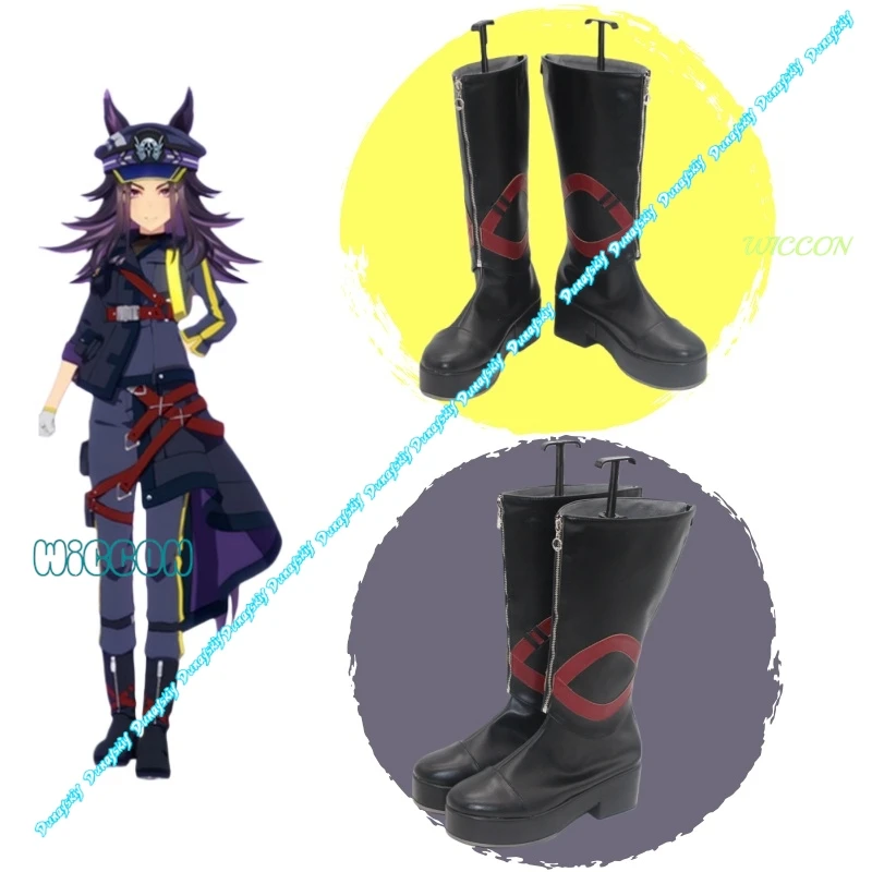 Fenomeno Cosplay Shoes for Uma Musume Pretty Derby Super Creek Black Women Boots Halloween Carnival Role Play Props
Fenomeno Cosplay Shoes for Uma Musume Pretty Derby Super Creek Black Women Boots Halloween Carnival Role Play Props