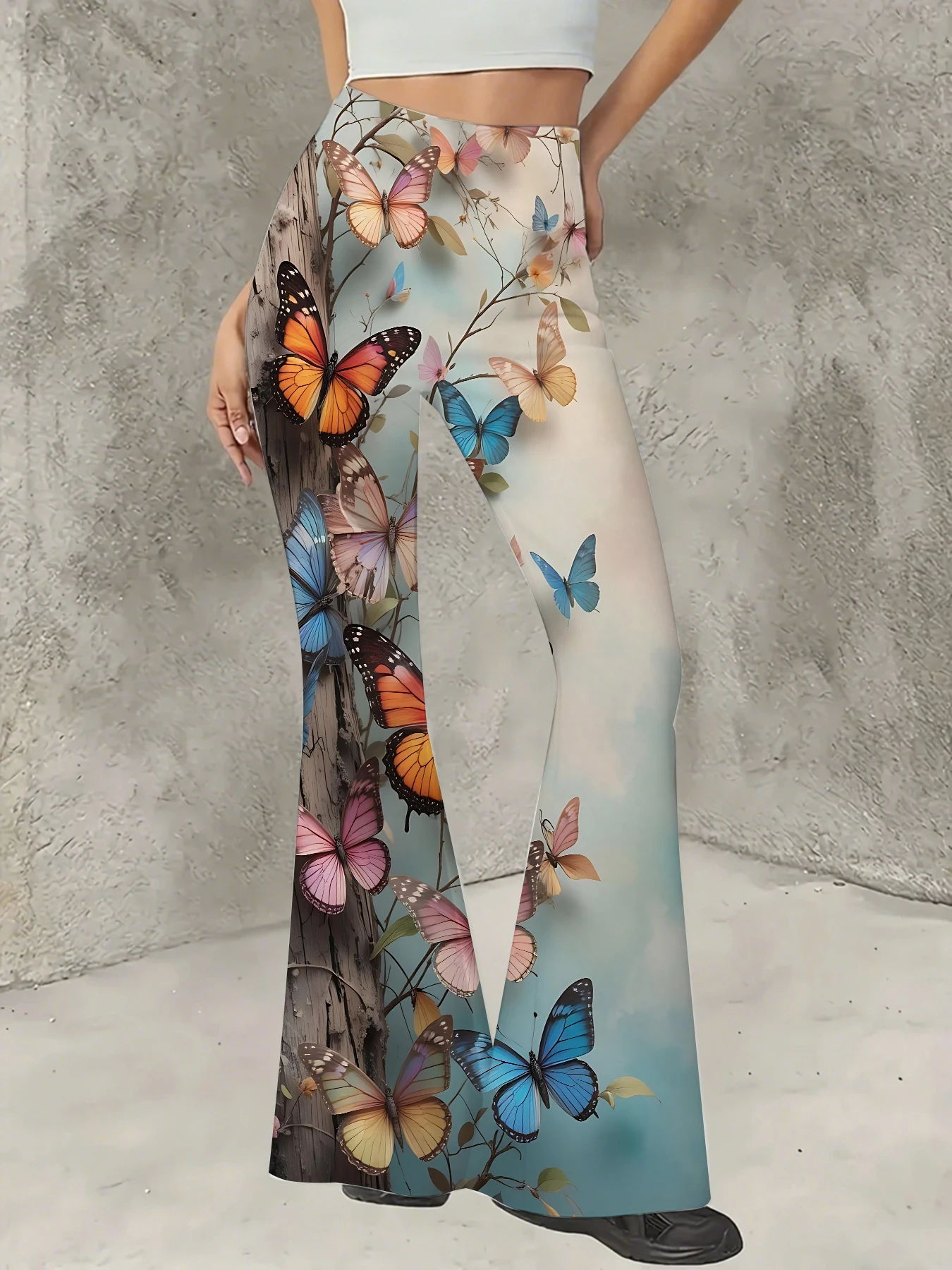 Plus Size All-Over Print Flare Pants Women Stretchy High Waist Bell Bottom
Plus Size All-Over Print Flare Pants Women Stretchy High Waist Bell Bottom