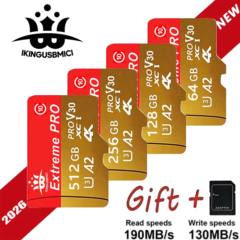 Secure Memory Card and Micro SD Card SD Cards TF Cards Ultra High Speed Class 10 16GB/32GB/64GB/256GB for MP3 Player
Secure Memory Card and Micro SD Card SD Cards TF Cards Ultra High Speed Class 10 16GB/32GB/64GB/256GB for MP3 Player