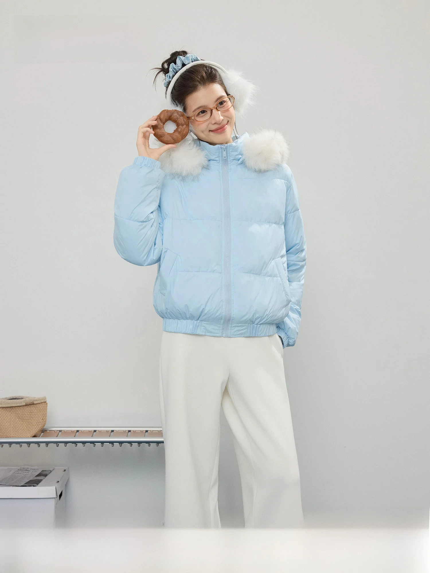 Blue Fur Collar Cotton Jaet Women's Winter Casual Loose Pure Color Hooded Coat Commute Sle Regular Sve Long Zipper
Blue Fur Collar Cotton Jaet Women's Winter Casual Loose Pure Color Hooded Coat Commute Sle Regular Sve Long Zipper