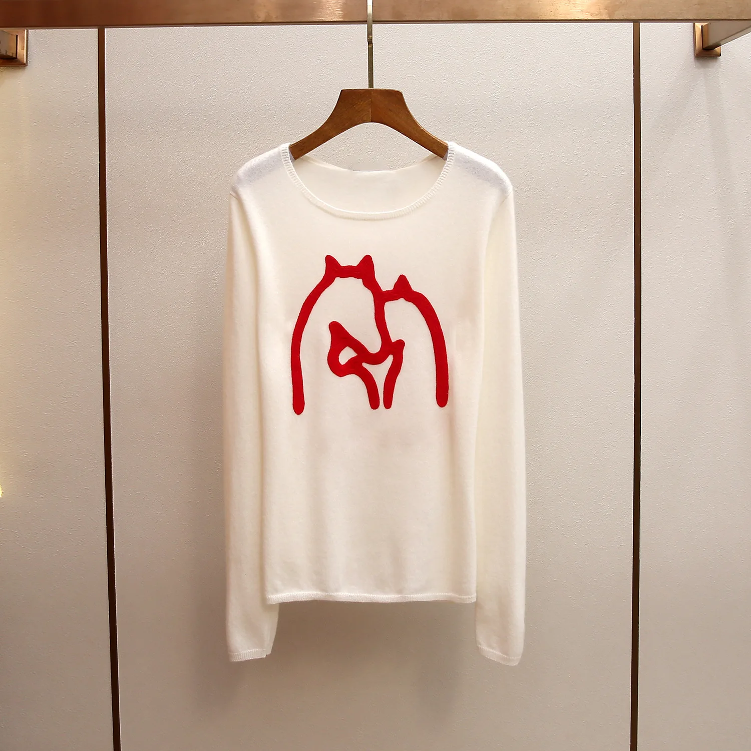 MaSande High-End Women's Loose Knitted T-irt Casual Sle Versatile Simple Pattern Spring New Arrival Polyester Fiber
MaSande High-End Women's Loose Knitted T-irt Casual Sle Versatile Simple Pattern Spring New Arrival Polyester Fiber