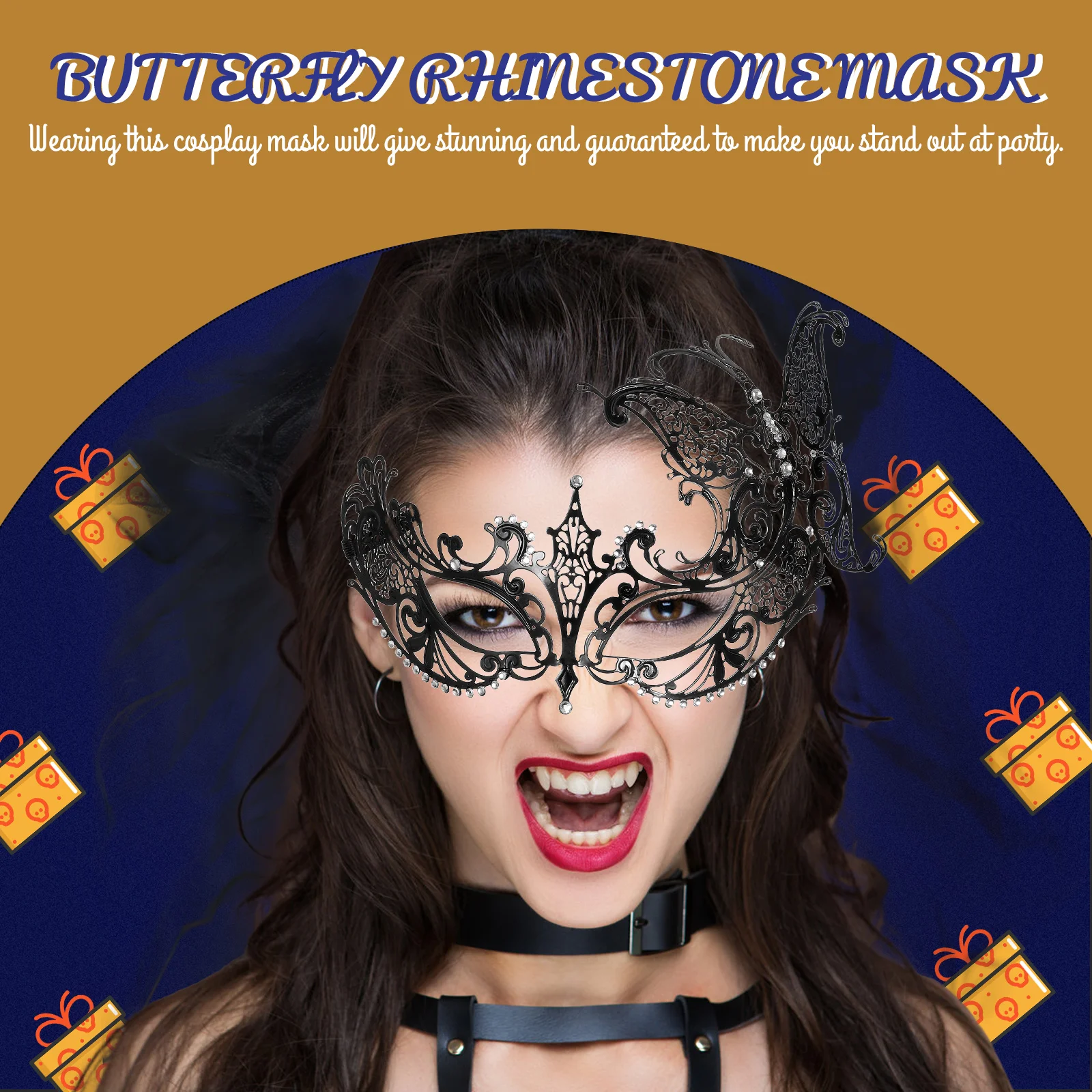Butterfly Rhinestone Masquerade Mask For Party Mask for Masquerade Party Halloween Cosplay Carnival Women Fashion Accessories
Butterfly Rhinestone Masquerade Mask For Party Mask for Masquerade Party Halloween Cosplay Carnival Women Fashion Accessories