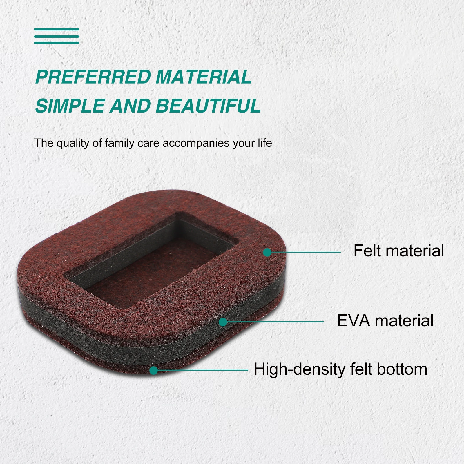5 Pcs Pulley Holder Chair Anti Scratch Pads Furniture Mat Brown Sliders for Wood Floors Slip
5 Pcs Pulley Holder Chair Anti Scratch Pads Furniture Mat Brown Sliders for Wood Floors Slip