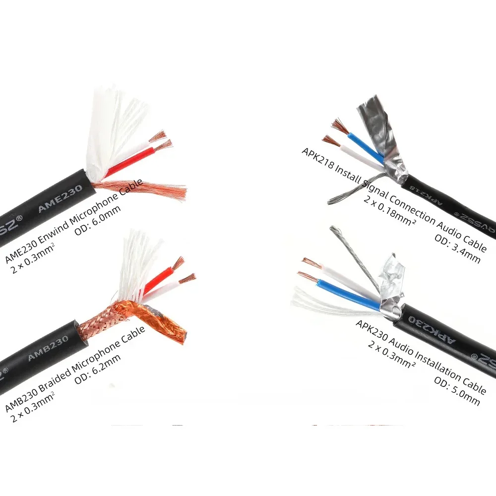 Core Audio Cable OFC XLR RCA Audio Speaker Signal Cable Mono Stereo Single Double Row Cables 3.5 PC Headphone Earphone
Core Audio Cable OFC XLR RCA Audio Speaker Signal Cable Mono Stereo Single Double Row Cables 3.5 PC Headphone Earphone