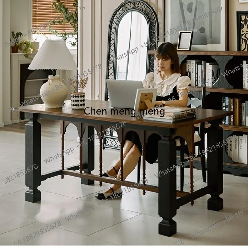 Solid wood living room large long desk workbench household double office desk integrated large board table
Solid wood living room large long desk workbench household double office desk integrated large board table