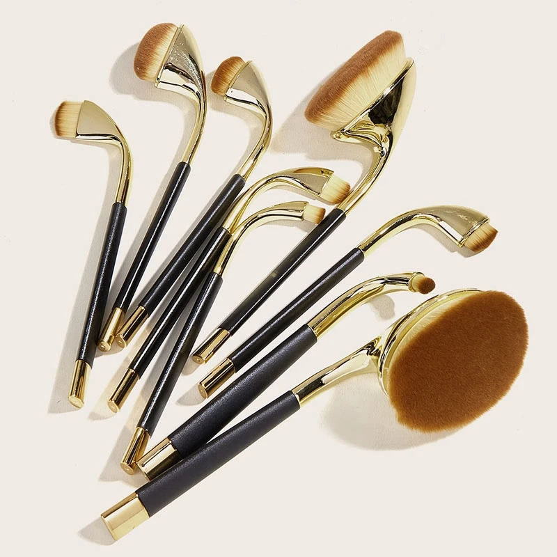 CHCH 9Pcs Makeup Brushes Set Cosmetic Foundation Powder Blush Eye Shadow Lip Blend Make Up Brush Tool Kit
CHCH 9Pcs Makeup Brushes Set Cosmetic Foundation Powder Blush Eye Shadow Lip Blend Make Up Brush Tool Kit