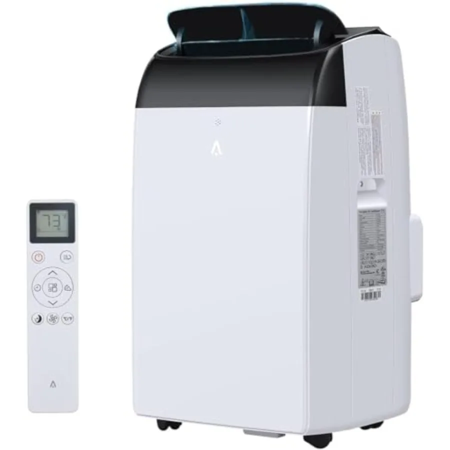 Portable air conditioner for home use, aluminum housing, white, 12000 BTU cooling capacity with 3-in-1 cooling/dehumidifying/fa
Portable air conditioner for home use, aluminum housing, white, 12000 BTU cooling capacity with 3-in-1 cooling/dehumidifying/fa